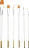 Cake Painting Brushes Set from E-Kongton, Food Safe Paint Brushes Fondant Sugar DIY Tools Set, Soft Synthetic Brush Material, Easy to Use & Easy t...