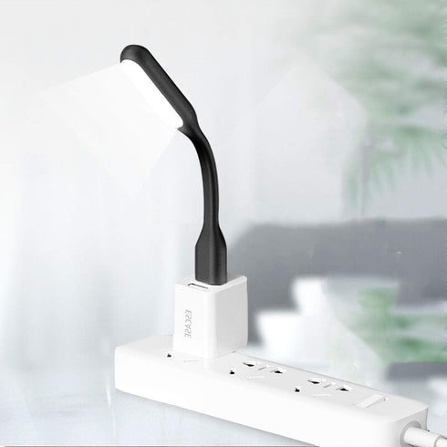 USB LED Light Lamp for Power Bank, Portable Eye Care Mini Night Light with Flexible Arm, USB Gooseneck Reading Lamps Book Light,Compatible for Des...