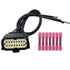 Headlight Connector Plug Harness Repair Pigtail Compatible with Ford Fusion 2013 2014 2015 2016 7 -Wire Halogen...