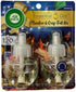 Air Wick Plug in Scented Oil 2 Refills, Bonfire and Crisp Fall Air, Essential Oils, Air Freshener...