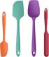 U-Taste Heat Resistant Silicone Spatula - 480ºF Hot-Proof Food Grade Kitchen Baking Bowl Scraper, Flexible and Sturdy Rubber Cooking Utensil for M...