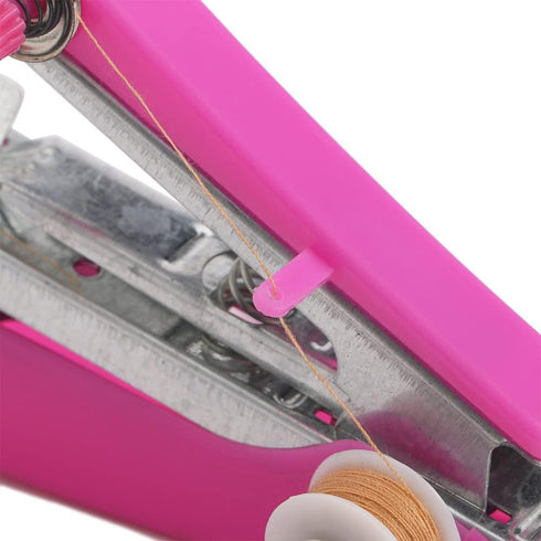 Mini Single Stitch Handheld Sewing Machine,Portable Manual Sewing Machine Mini Sewer Machine Hand Stitcher Sewing Machine for Home Travel Use......