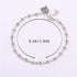 Boho Flower Ankle Bracelets Silver Heart Hanging Anklets Beach Foot Bracelet Jewelry for Women(1PCS)...