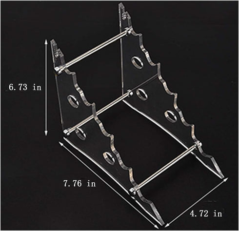 2 Stand Knife Display Stand Arcylic Clear4...
