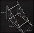 2 Stand Knife Display Stand Arcylic Clear4...