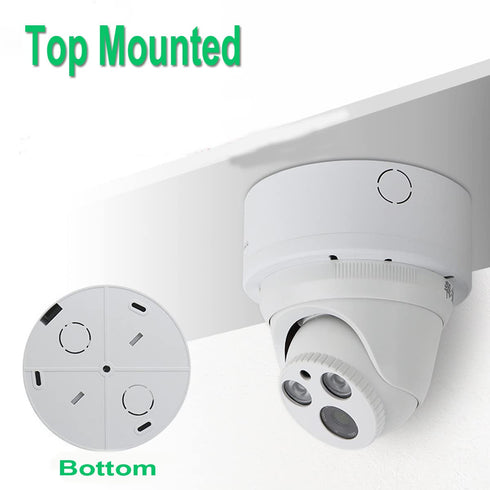 2 Pack Camera Junction Box,Universal Bullet Security Camera Mount Box, Bracket Hide Cable,Outdoor Camera Cover, Base Junction Box for CCTV Cameras...