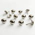 500pcs a lot: D11mmxL17mm Nickel Color Sofa Upholstery Tacks Wooden Furniture Decorative Tacks Hobnail Thumb Nails Home DIY Upholstery Nails (Nick...