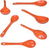 3 sets of each 10 Color Porcelain Egg Spoons Ceramic Spoons 5 inch Coffee Dessert Yogurt Tea Milky Tea...