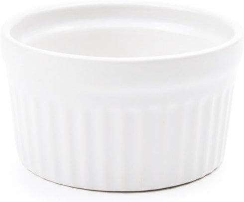Fox Run Ramekin, White Stoneware, 2.5-Ounce...