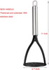 TENTA KITCHEN Good Grips Nylon Potato Solid Masher Ricer Press Blender Crusher for Non-Stick Cookware With Heat Resistant Stay Cool Stainless Stee...
