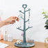 Coffee Mug Tree for Counter Cup Holder Rack Stand Organizer Desk Table Countertop (Blue, Large)...