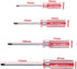 4-Piece Tri Wings Screwdriver Y3 mm Y4 mm Y5 mm Y6 mm Multifunctional Magnetic Y Screwdriver Set...