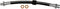 Dorman H620907 Brake Hydraulic Hose Compatible with Select Dodge / Jeep Models...