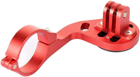Bike Out-Front Mount Bicycle Handlebar Combo Mount for Garmin Bryton Gopro Flashlight,Compatible with 31.8mm 25.4mm Handlebar (red)...