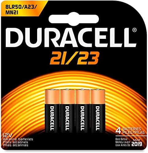 Duracell Coppertop Alkaline 21/23 batteries-4 ct...