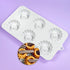 Silicone Mold Savarin Chocolate Molds Star Mountain Mousse Cake Mold DIY Bakeware Molds (A_8.88x4.68x0.8 inch)...