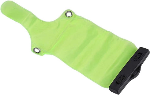 Portable Radio Waterproof Case, PVC Two Way Radio Holder with High Strength ABS Clip Adjustable Elastic Band Rainproof Bag Walkie Talkie Case Elec...