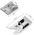 9 Pcs Double Needle Twin Needles for Sewing Machine with 3 Pcs Groove Pintuck & 2 Pcs Universal General Purpose Zig Zag Presser Foot (Needles Size...