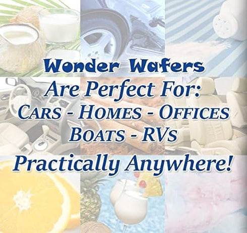 Wonder Wafers 25 CT Individually Wrapped Fresh & Clean Air Fresheners...