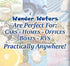 Wonder Wafers 25 CT Individually Wrapped Fresh & Clean Air Fresheners...