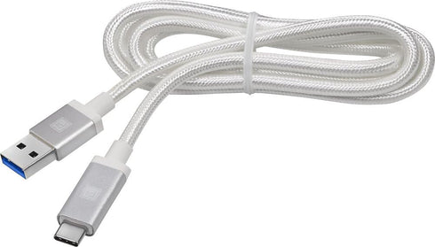Platinum 3.3' USB Type-C-to-USB Type A Charge-and-Sync Cable White...