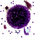 Purple Gold Baby Shower Decorations Qian's Party Purple and Gold Princess Birthday Party Decorations Purple Princess Baby Shower Confetti Purple &...