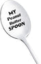 Peanut Butter Spoons Gift for Women Men My Peanut Butter Spoon Spoon Gifts for Friend Papa PB Lover Gift Spoons for Dad Wife Christmas Birthday Gi...