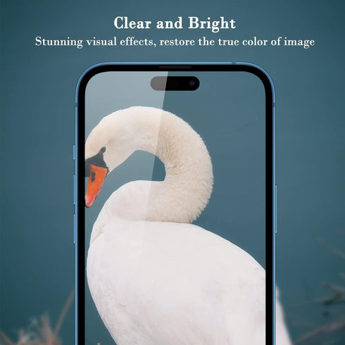 PERFECTSIGHT Anti Blue Light Screen Protector Designed for iPhone 14 Pro 2022 6.1 inch, 6X Stronger HD Clear Blue Light Blocking Tempered Glass - ...