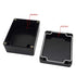 LeMotech Project Box ABS Plastic IP65 Waterproof Dustproof Electrical Junction Box Outdoor Enclosure for Electronics Black 4.5 x 3.5 x 2.1 inch(11...