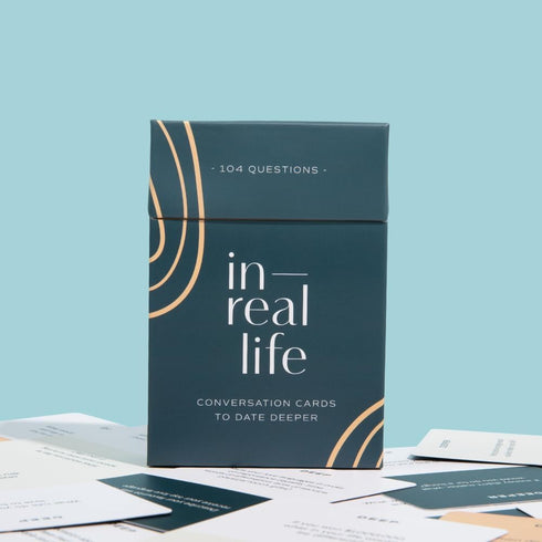 in Real Life Conversation Cards to Date Deeper - Dating Games for New Couples - Dating Card Game - Conversation Cards for Couples - Relationship C...