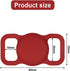 2pcs Airtag Dog Collar Holder, Waterproof Silicone Case for GPS Tracker Scratch-Resistant Protective Airtag Case Air Tag Holder for Dogs Cats Pet ...