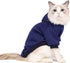 Pack of 3 Dog Hoodies Warm Dog Clothes Sweaters with Hat Stretchy Dog Clothes Soft Pet Winter Clothes Knitwear Dog Sweater Warm Hoodies Simple Dog...