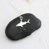 Minimalist Animal Silver Shark Pendant Necklace for Women Cute Dainty Animal Fish Pendant Necklace for (Silver)...