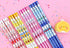 TNB Cute Molang Character Pencil, 4 Packs of 3 Pcs (12 Count)...