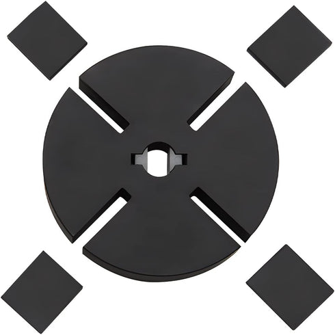 Replacement 1/2" thick PP204 Rotor Kit Fits Reddy, Desa, Glo Mi-T-M, Master Heater. HA3004 KFA1000 70-022-0100...