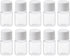 YOKIVE 50 Pcs Chemical Storage Bottle, Plastic Container with Wide Mouth | Reagent Sample Sealing, Great for Laboratory, Store, Factory (Transpare...