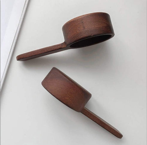 Coffee Spoons, Wooden Tablespoon Scoop, Wooden Coffee Ground Spoon, Measuring for Ground Beans or tea, Soup Cooking Mixing Stirrer Kitchen Tools U...
