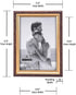 Malden International Designs Traditions Molding Wooden Picture Frame, 5x7, Gold...