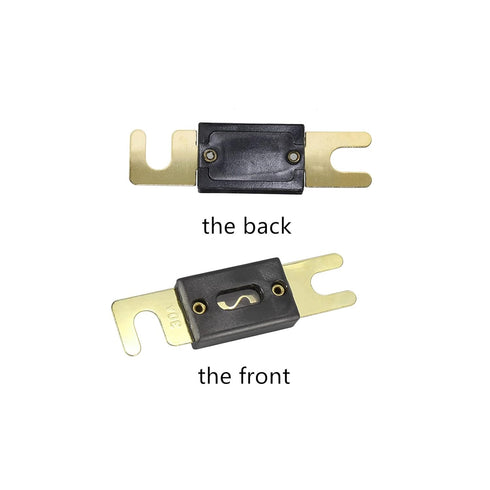 ANL Gold Plated Fuse 300 Amp + ANL Fuse Holder 1 Pack...