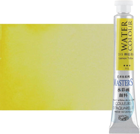 Marie's Watercolor Paint - Concentrated Color, Pure Pigments, High Lightfastness Ratings Craft Paint for Artists - Yellow Colors Set of 6 (9mL/0.3...