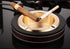 Leather Stainless Steel Cigarette Ashtray Modern Tabletop Cigars Ashtrays For Indoor,Gift for Smokers, Desktop Smoking Ashtray for Home Office Dec...