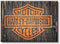 Harley Davidson Motorcycles Picture on Stretched Canvas, Wall Art Décor, Ready to Hang...