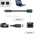 JSER IEEE 1394 6Pin Female to 1394b 9Pin Male Firewire 400 to 800 Cable 20cm Firewire 800 400 Cable 6 Feet 9 Pin to 6 Pin...