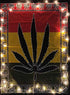 ICC Weed Tapestry Marijuana Wall Hanging leaf Poster Cannabis Hippie Decor Pot Flag Collage Dorm Trippy Bohemian Art psychedelic Small Hippie Rast...