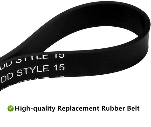 Replacement Belts for Dirt Devil Style 15 Dynamite and Power Express Upright Vacuum, Replace Parts 1SN0220001 & 3SN0220001 (Pack of 2)...