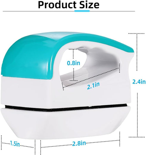 2 Pieces Aquarium Magnetic Brush Glass Fish Tank Algae Scrapers Glass Cleaner Floating Scrubber Aquarium Clean Brush (Size S)...