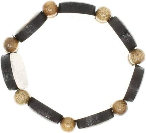 Intercession™ Stretch Bracelet - Made in Brazil (Walnut - 7 in)...