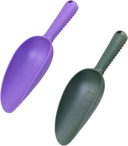 Plastic Garden Shovel Hand Trowel Tool Non-Slip Potting Soil Scoop Flowerpot Transplanting Digging Weeding Planting Cultivation Sturdy Kids Beach ...