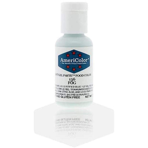 AmeriColor, Fog, 0.75 Ounce Bottle, Soft Gel Paste Food Color...