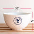 Ceramic Textured Shaving Bowl – Shave Soap & Shaving Cream Dish, Textured for Rich Lather (White)...